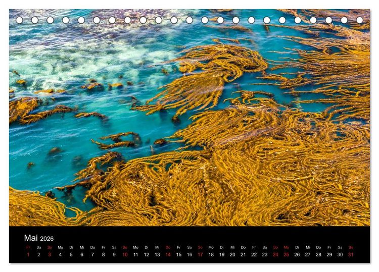 Produktbild: Meer und K&uuml;ste (Tischkalender 2026 DIN A5 quer), CALVENDO Monatskalender