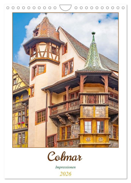 Produktbild: Colmar - Impressionen (Wandkalender 2026 DIN A4 hoch), CALVENDO Monatskalender