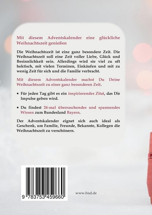 Produktbild: Der bayerische Adventskalender