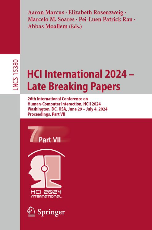 Produktbild: HCI International 2024 &ndash; Late Breaking Papers