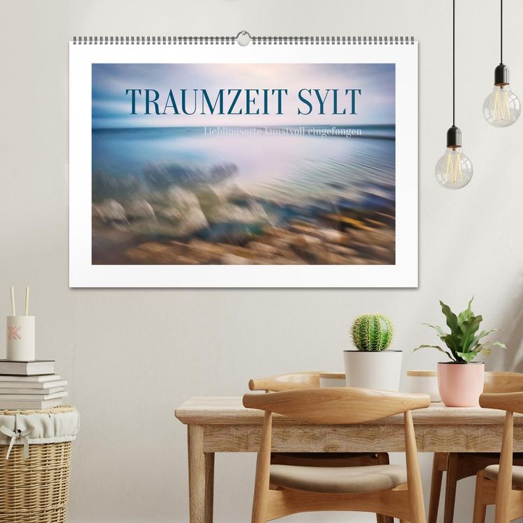 Produktbild: Traumzeit Sylt (Wandkalender 2026 DIN A2 quer), CALVENDO Monatskalender