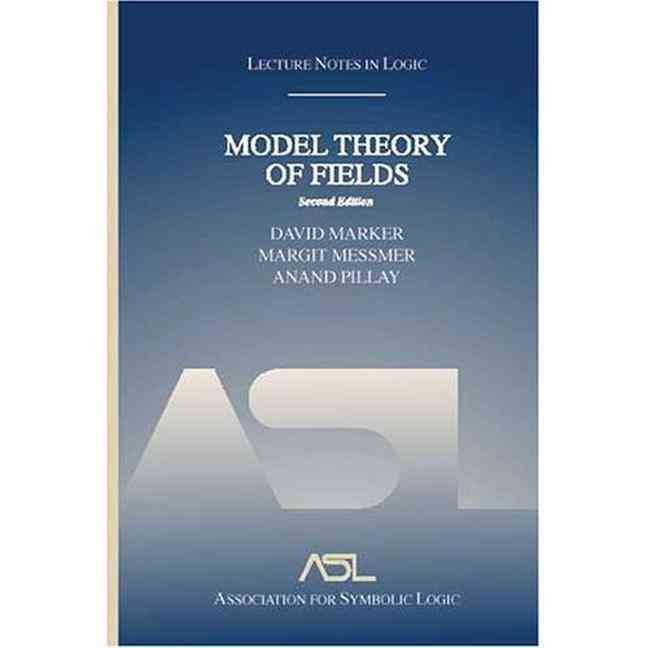 Produktbild: Model Theory of Fields
