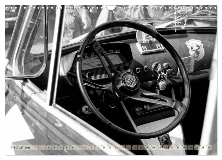 Produktbild: il Cinquecento - Details im Fokus - im Look eines legend&auml;ren Analogfilms (Wandkalender 2026 DIN A3 quer), CALVENDO Monatskalender
