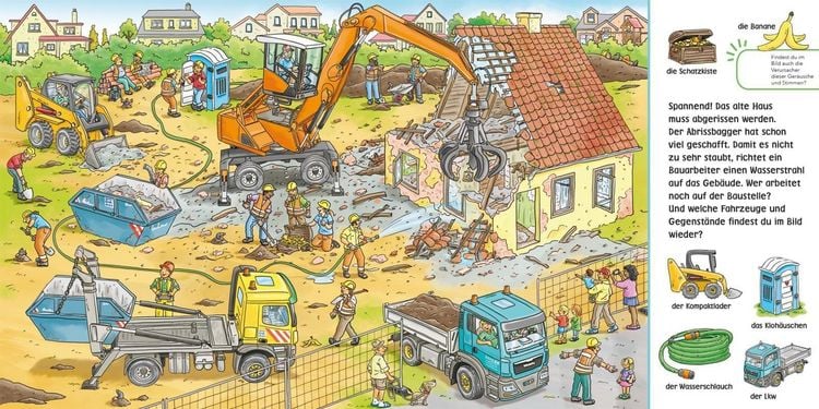 Produktbild: H&ouml;r mal (Soundbuch): Wimmelbuch: Baustelle