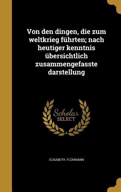 Produktbild: Ger-von den Dingen die Zum Wel