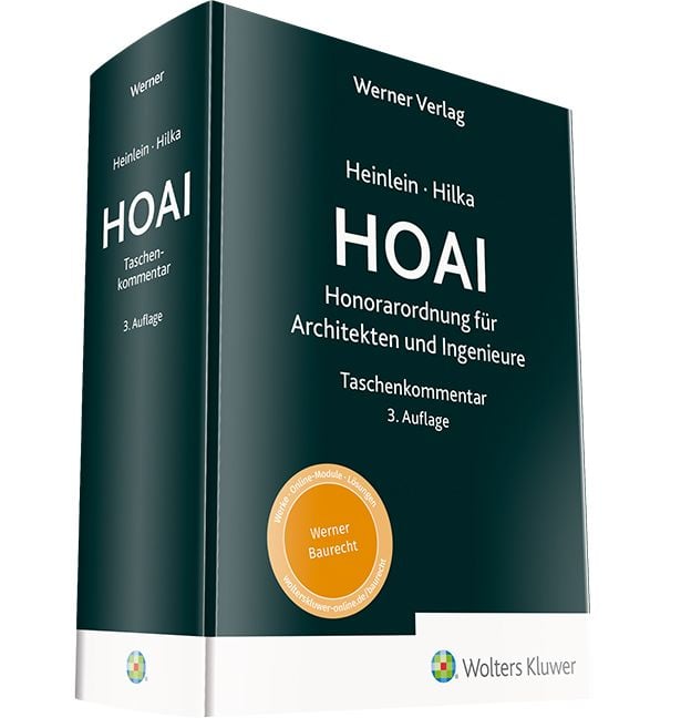 Produktbild: Taschenkommentar HOAI