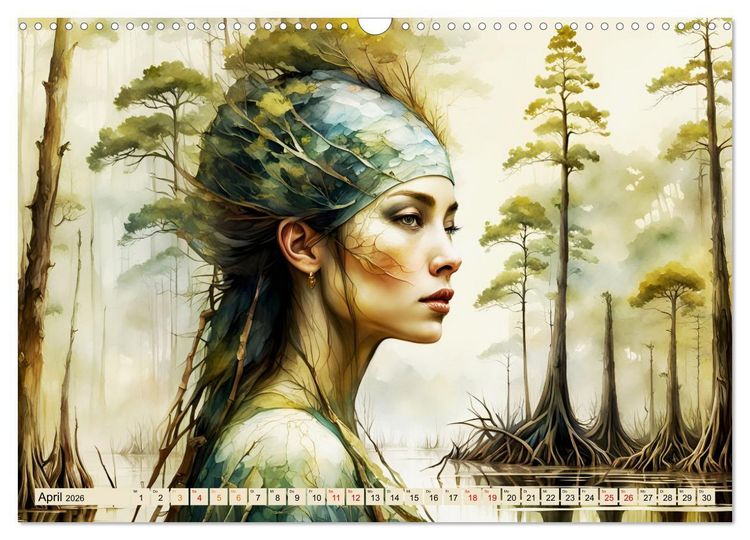 Produktbild: Wilde Ladys (Wandkalender 2026 DIN A3 quer), CALVENDO Monatskalender