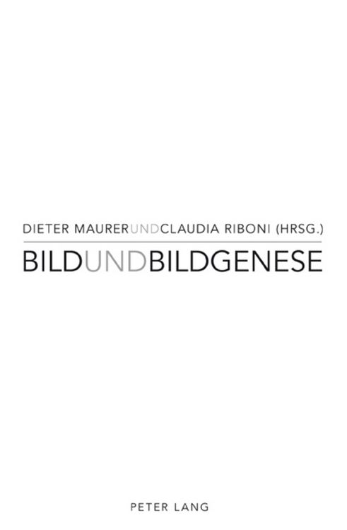 Produktbild: Bild und Bildgenese