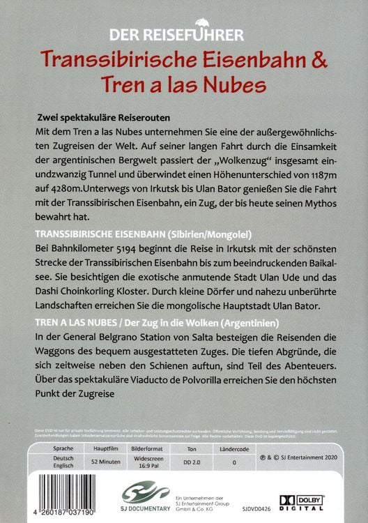 Produktbild: Sibirien, Mongolei, Argentinien - Der Reisef&uuml;hrer