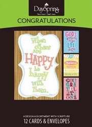 Produktbild: Congratulations Cards 12 Pack