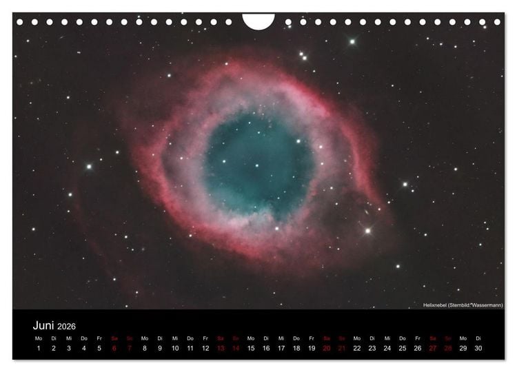 Produktbild: Deep Sky Fotografie (Wandkalender 2026 DIN A4 quer), CALVENDO Monatskalender