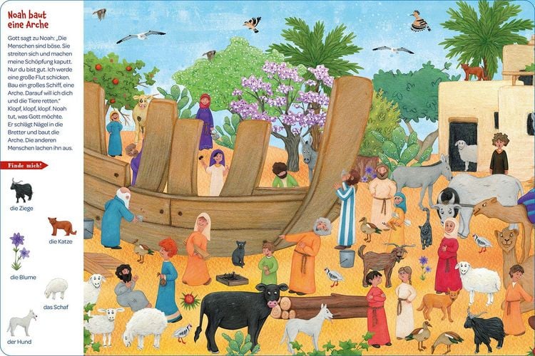 Produktbild: Mein buntes Arche Noah Wimmelbuch