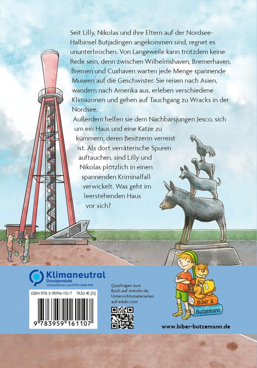 Abenteuer an der Nordseeküste - Lilly und Nikolas auf der Spur der Einbrecher