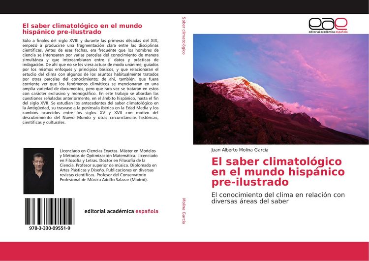 Produktbild: El saber climatol&oacute;gico en el mundo hisp&aacute;nico pre-ilustrado