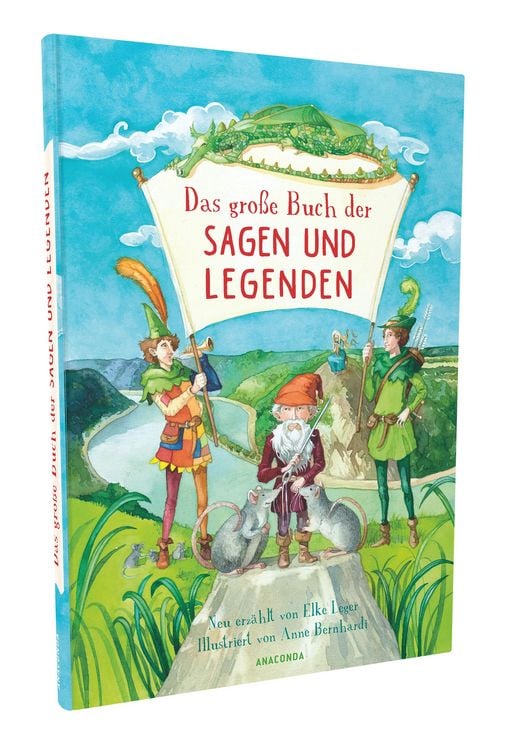 Produktbild: Das gro&szlig;e Buch der Sagen und Legenden f&uuml;r Kinder