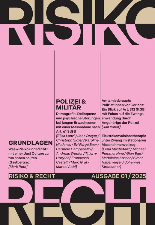 Produktbild: Risiko & Recht 01/2025