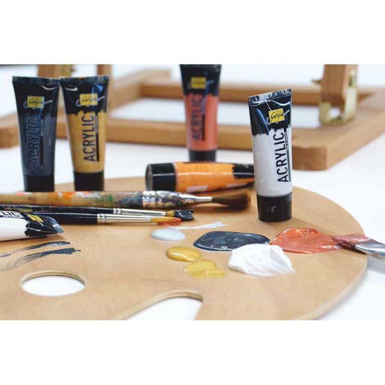 Produktbild: KREUL SOLO GOYA Acrylic 20 ml 8er Set Effect Colors