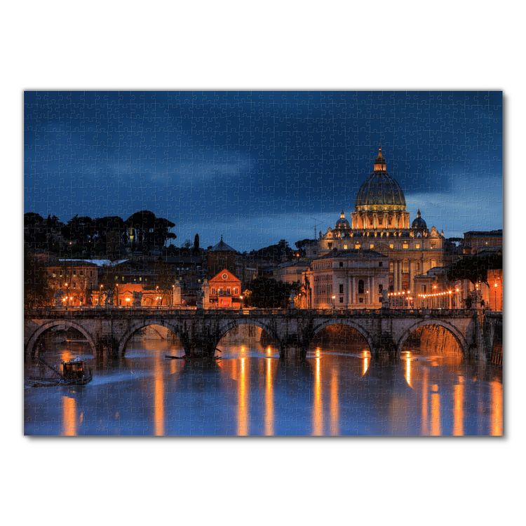 Produktbild: Lais Puzzle Blick auf St. Peter in Rom 1000 Teile