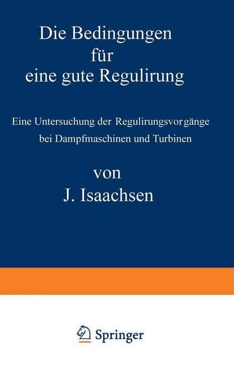Produktbild: Die Bedingungen f&uuml;r eine gute Regulirung