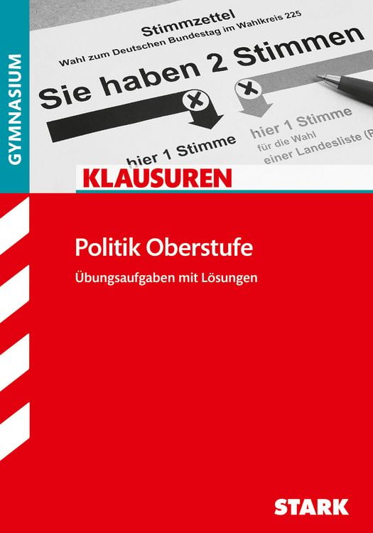Produktbild: Klausuren Gymnasium - Politik Oberstufe
