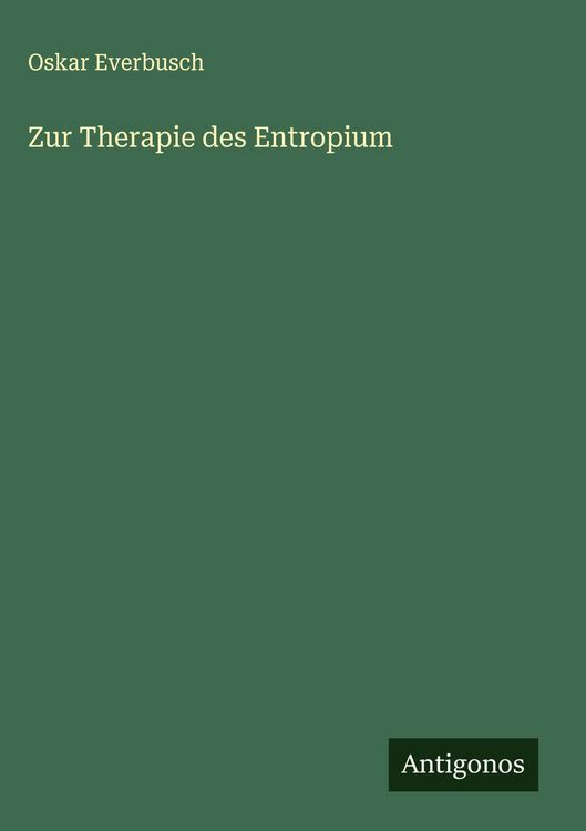 Produktbild: Zur Therapie des Entropium
