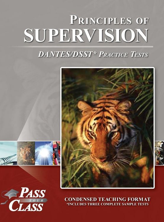 Produktbild: Principles of Supervision DANTES/DSST Practice Tests