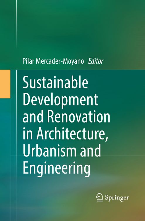 Produktbild: Sustainable Development and Renovation in Architecture, Urbanism and Engineering