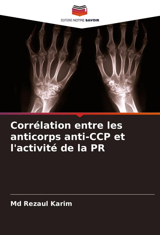 Produktbild: Corr&eacute;lation entre les anticorps anti-CCP et l'activit&eacute; de la PR