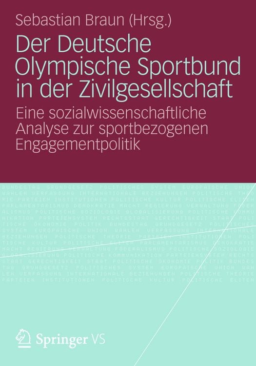 Produktbild: Der Deutsche Olympische Sportbund in der Zivilgesellschaft