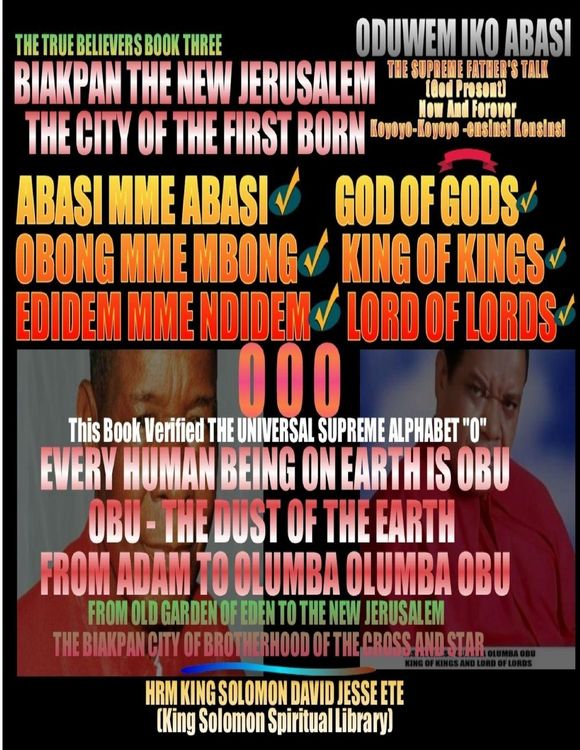 Produktbild: Abasi Mme Abasi - (god Of Gods) Obong Mme Mbong (king Of Kings) Edidem Mme Ndidem (lord Of Lords) Book One