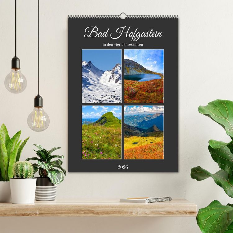 Produktbild: Bad Hofgastein (Wandkalender 2026 DIN A2 hoch), CALVENDO Monatskalender