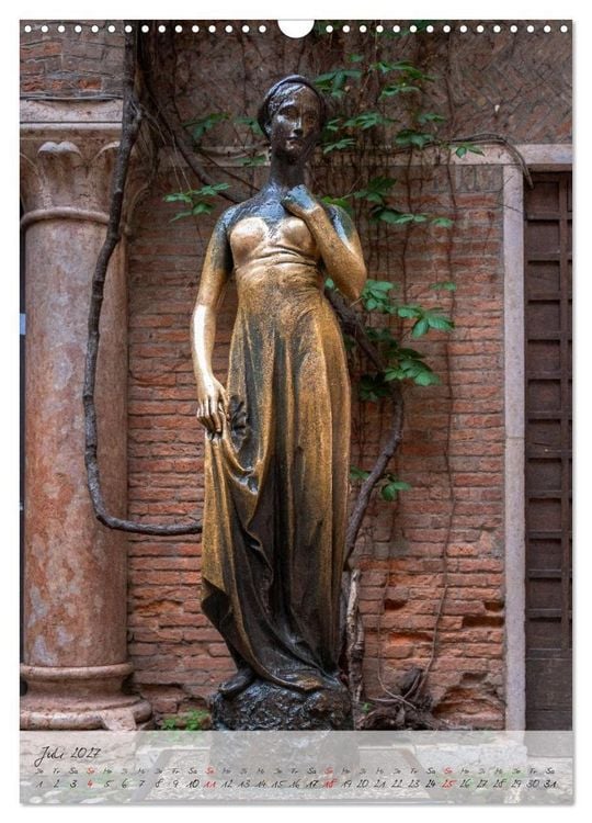 Produktbild: Julia in Verona - Giulietta a Verona (Wandkalender 2027 DIN A3 hoch), CALVENDO Monatskalender