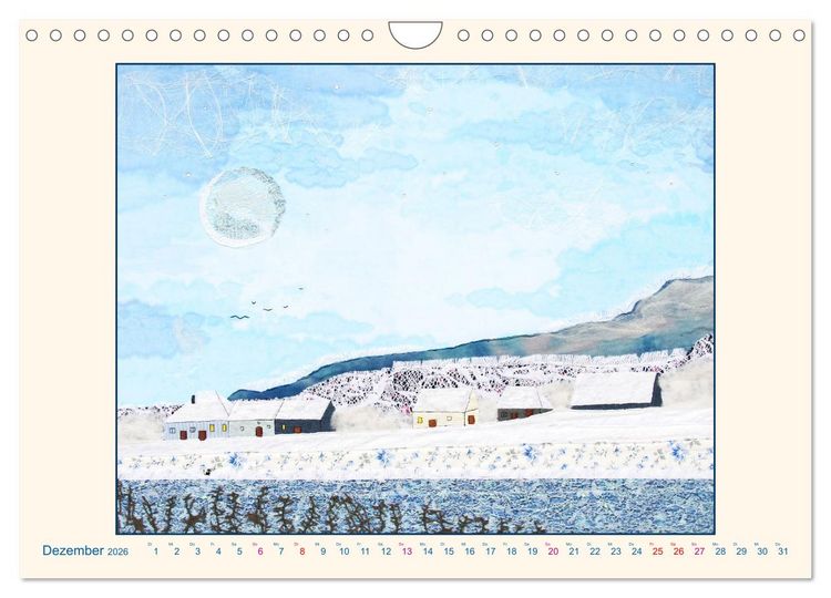 Produktbild: Wagramer Kellergassen (Wandkalender 2026 DIN A4 quer), CALVENDO Monatskalender