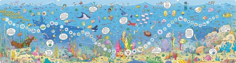 Produktbild: Das gro&szlig;e Wimmel-Spiel-Spa&szlig;-Buch