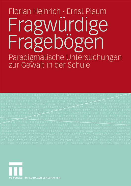 Produktbild: Fragw&uuml;rdige Frageb&ouml;gen