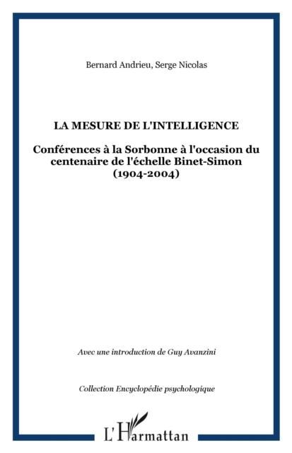 Produktbild: La mesure de l'intelligence