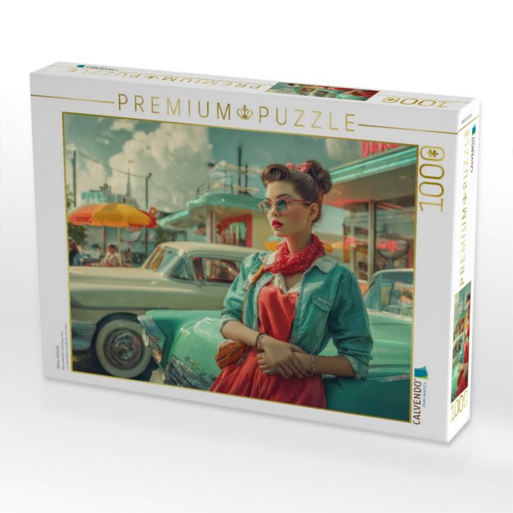 Produktbild: CALVENDO Puzzle Retro-&Auml;sthetik | 1000 Teile Lege-Gr&ouml;&szlig;e 64x48cm Foto-Puzzle f&uuml;r gl&uuml;ckliche Stunden