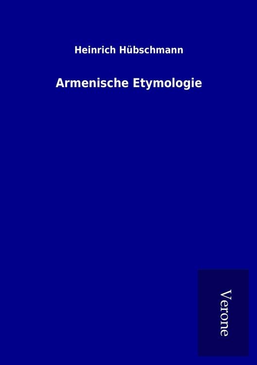 Produktbild: Armenische Etymologie