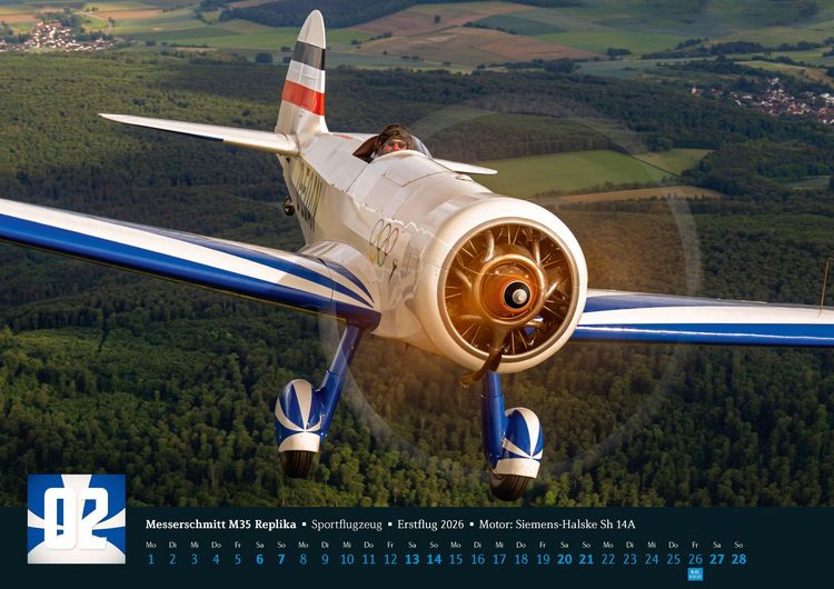 Produktbild: Klassiker der Luftfahrt Kalender 2027
