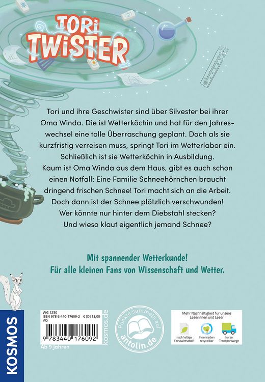 Produktbild: Tori Twister. Eiskalt erwischt