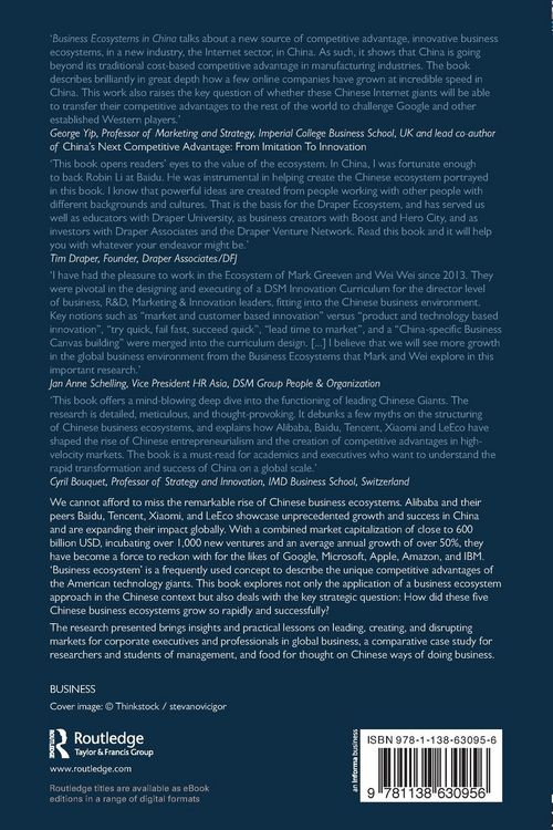 Produktbild: Business Ecosystems in China