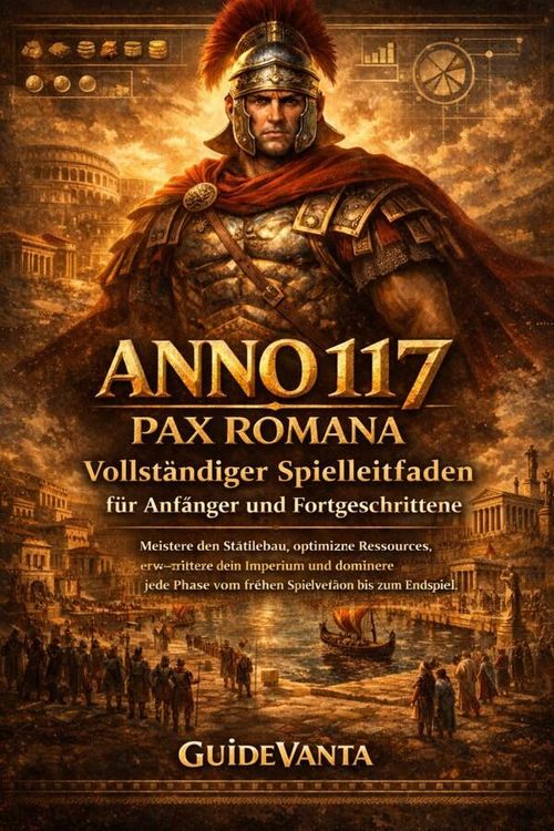 Produktbild: Anno 117 Pax Romana: Vollst&auml;ndiger Spielleitfaden f&uuml;r Anf&auml;nger und Fortgeschrittene