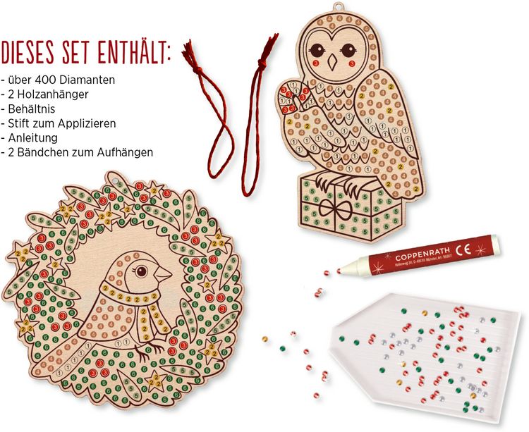Produktbild: Diamond Painting Holzanh&auml;nger