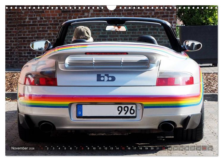 Produktbild: Ein Porsche muss es schon sein! (Wandkalender 2026 DIN A3 quer), CALVENDO Monatskalender