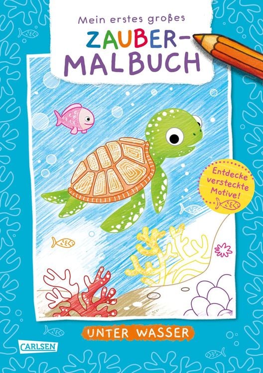 Bild vom Artikel Ausmalbilder für Kita-Kinder: Mein erstes großes Zauber-Malbuch: Unter Wasser vom Autor Carmen Eisendle