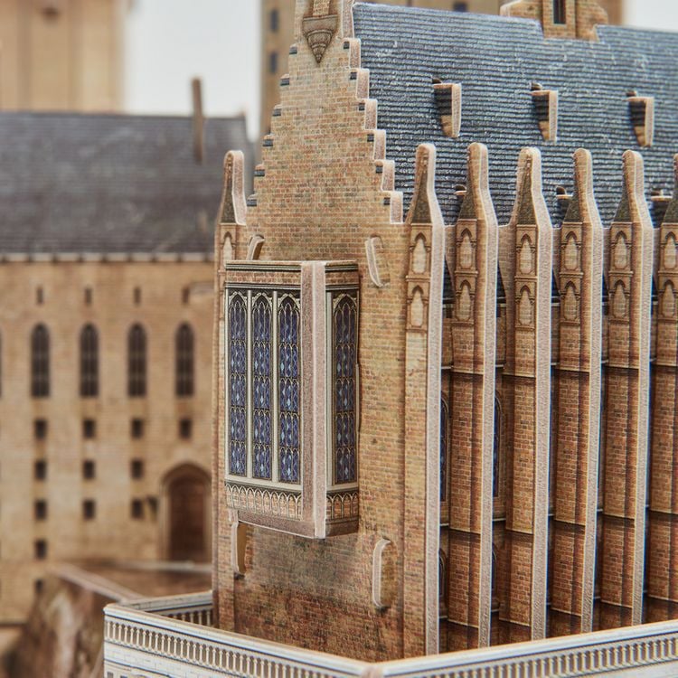 Produktbild: 4D Build - Harry Potter, Hogwarts Castle, 3D-Puzzle des magischen Harry Potter-Schlosses aus hochwertigem Karton, 209 Teile, ab 12 Jahren