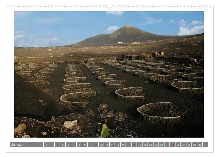 Produktbild: Aus dem Meer geboren - Lanzarote (hochwertiger Premium Wandkalender 2027 DIN A2 quer), Kunstdruck in Hochglanz