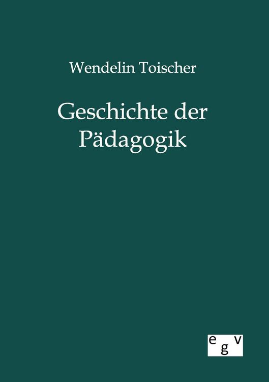 Produktbild: Geschichte der P&auml;dagogik