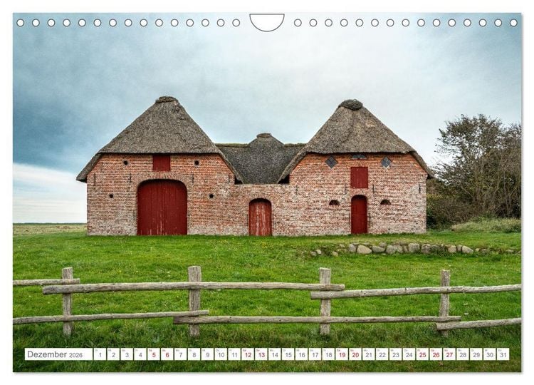 Produktbild: Naturerlebnis R&oslash;m&oslash; (Wandkalender 2026 DIN A4 quer), CALVENDO Monatskalender