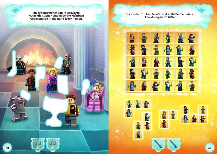 Produktbild: LEGO&reg; Harry Potter&trade; &ndash; 1001 Sticker